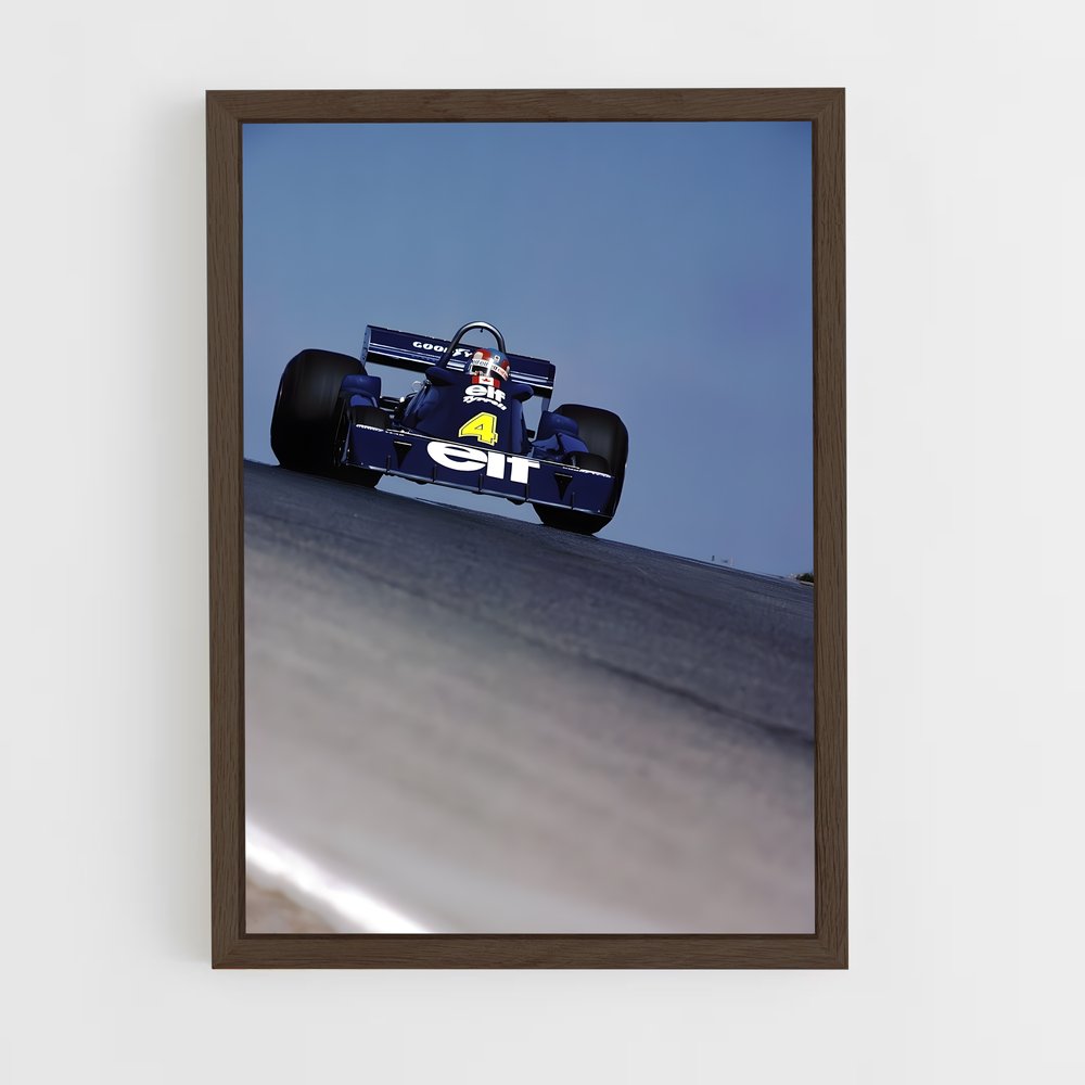 Poster Tyrrell Quatre – affiche Voitures de Formule 1 (vue 5)